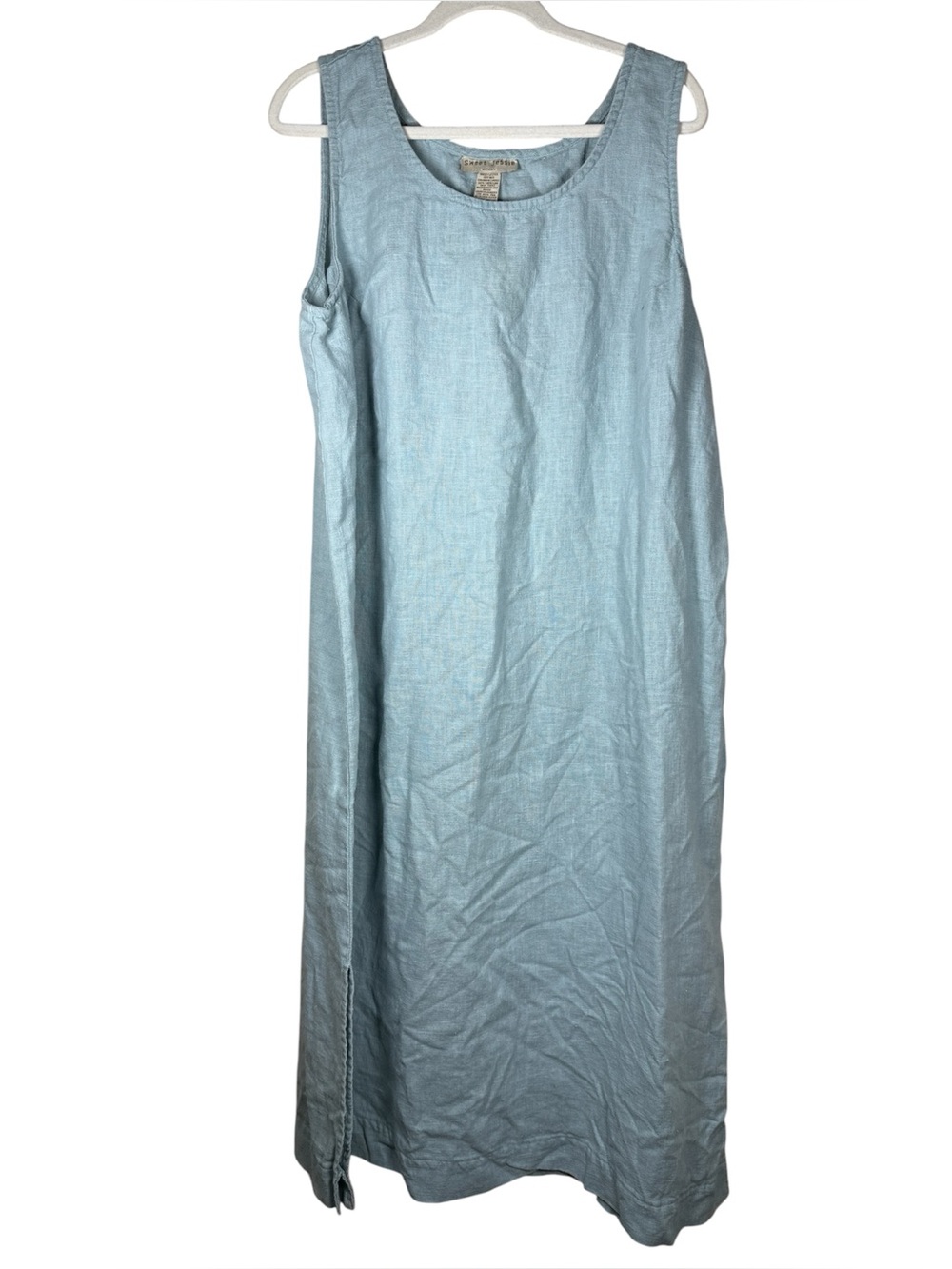 SWEET JESSIE, Y2K, 100% Linen, MIDI/Maxi Long Length Dress, Vintage Sz 2X